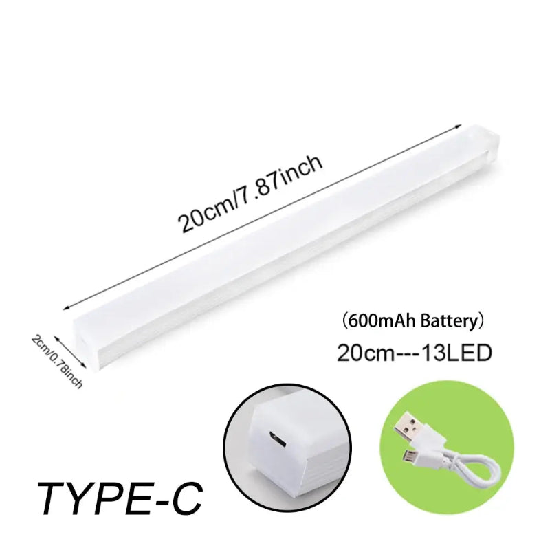 Luminária de Cozinha LED Inteligente Bastão Moderno Recarregável CAZANE