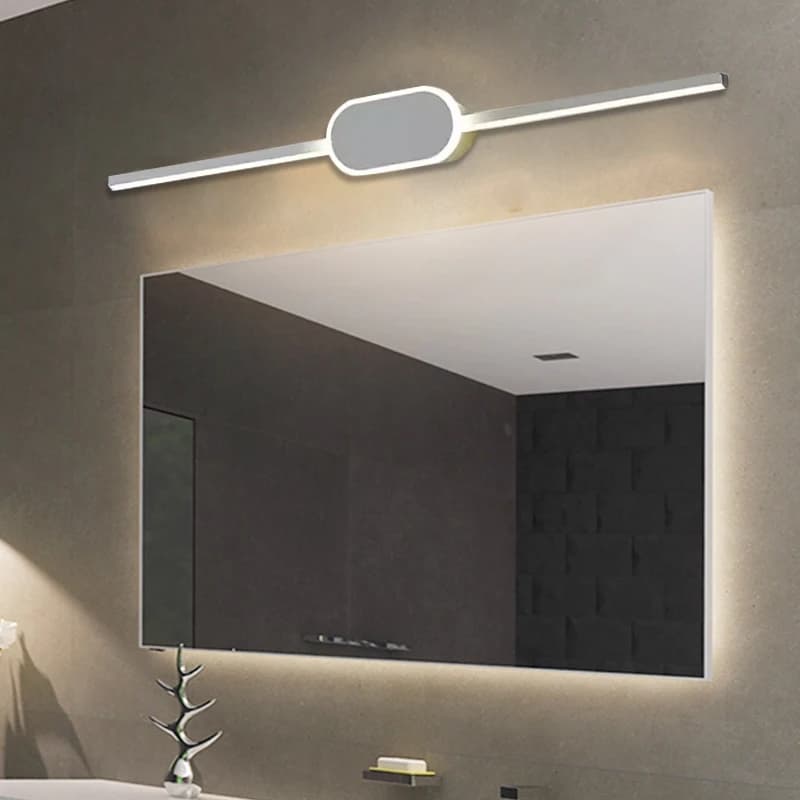 Luminária de Parede Bastão Elegance LED Moderna Alumínio Branco CAZANE