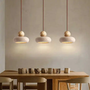 Luminária Pendente Vintage Ágata Moderna Mármore CAZANE