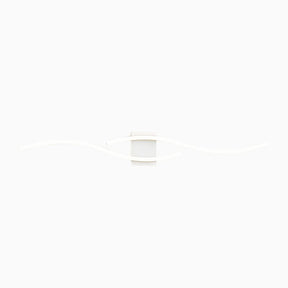 Luminária de Parede Linear Lúmen LED Moderna Arandela Minimalista Branca Alumínio CAZANE
