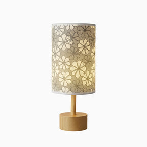 Luminária de Quarto Retro Moderna USB Madeira CAZANE