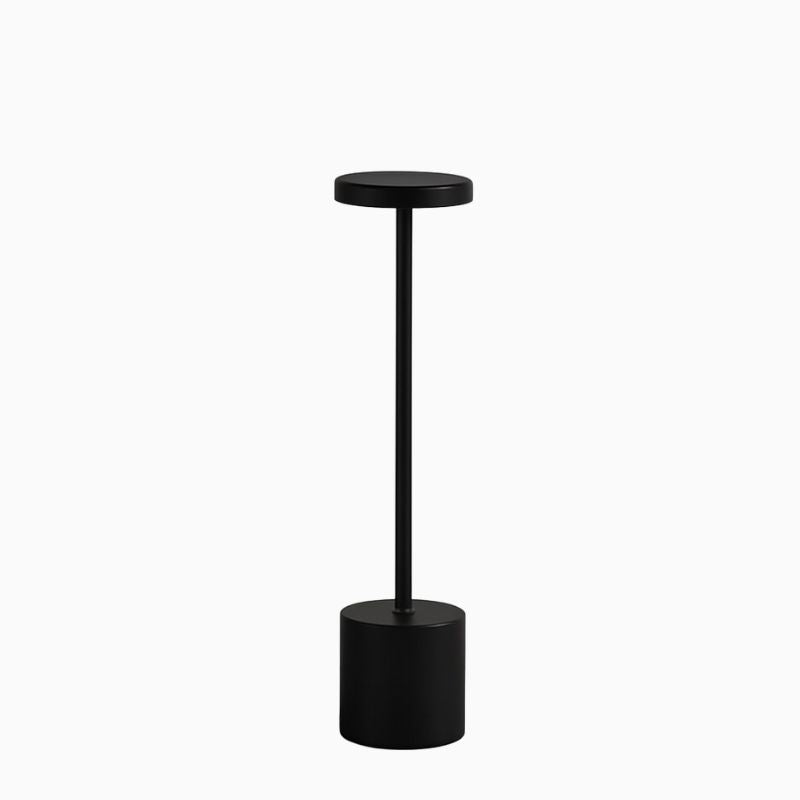 Luminária de Quarto Torre LED Moderna Alumínio Preto CAZANE